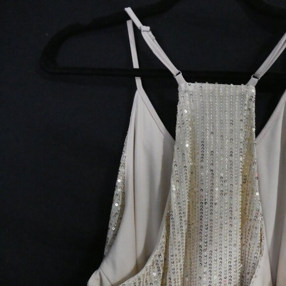 Unbranded | 2XL | Gold Sparkly Glitter Sequined Sleeveless Top - Picture 9 of 14